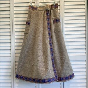 Winter Skirt for horseback riding.